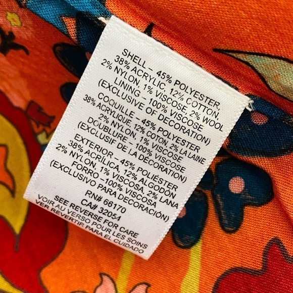 ANTHROPOLOGIE Verb Kellianne Bohemian Rug Tasseled Shirt Jacket Size L NEW - Picture 13 of 15